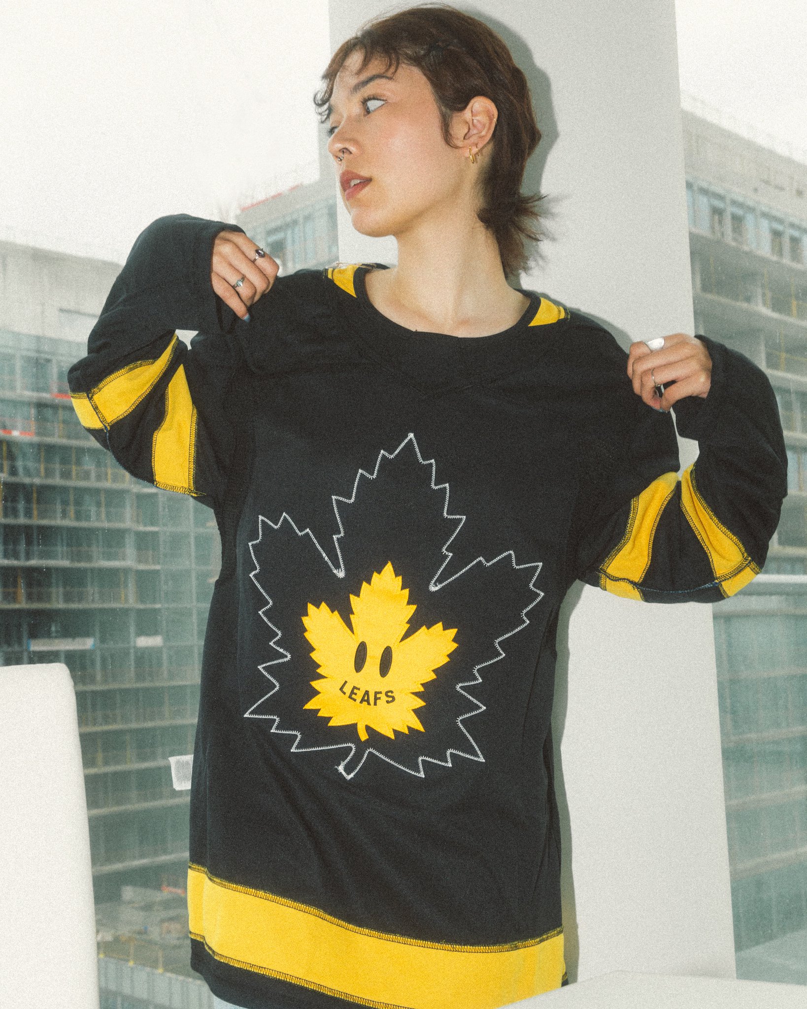 Real Sports Apparel on X: See you at @ScotiabankArena today, Leafs Nation  💙 GAME NIGHT❕❕ You can also shop @MapleLeafs x @drewhouse Flipside jerseys  online -  #LeafsForever  / X