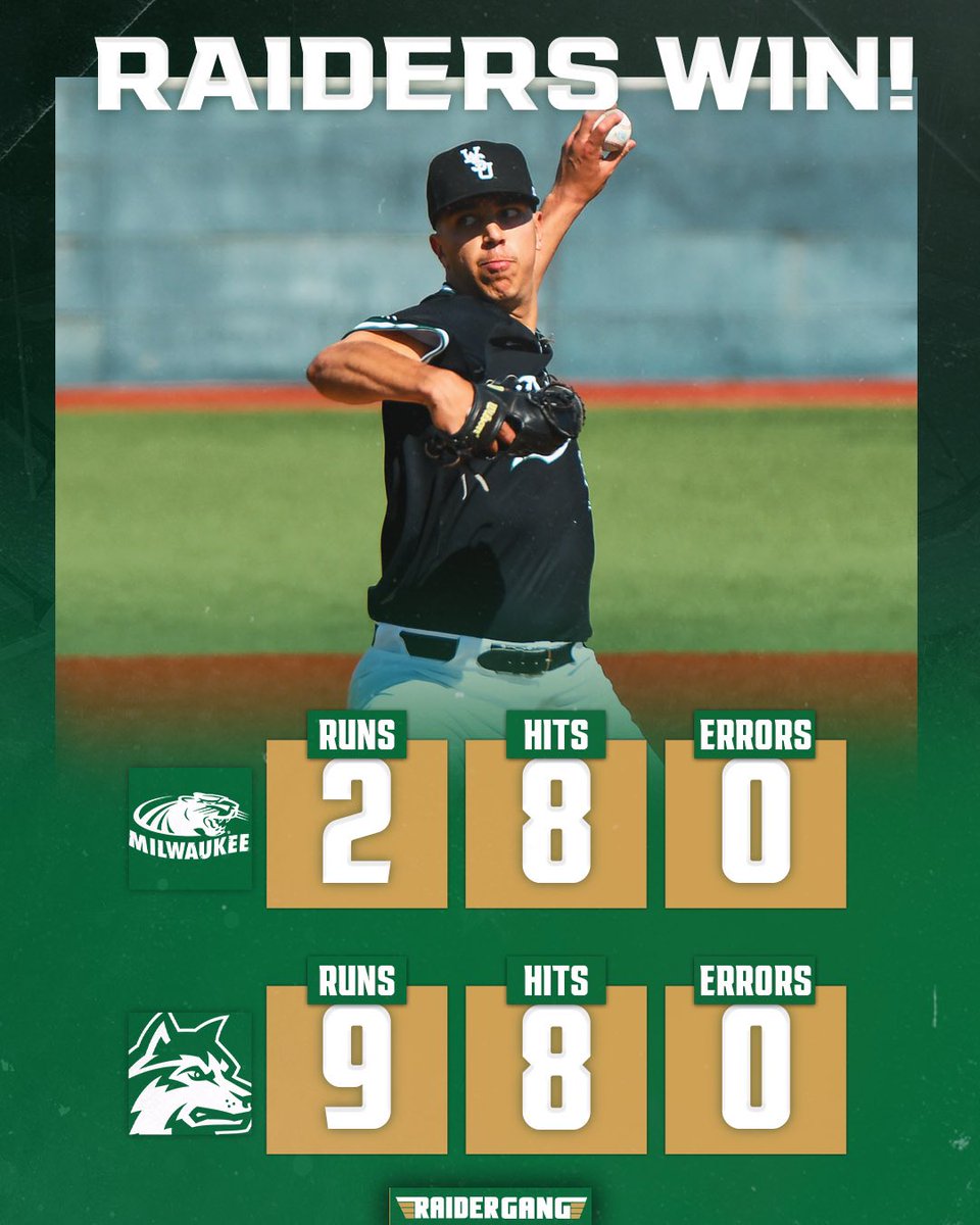32-18 overall and 19-6 in #HLBASE play #Raidergang 🔥🐺