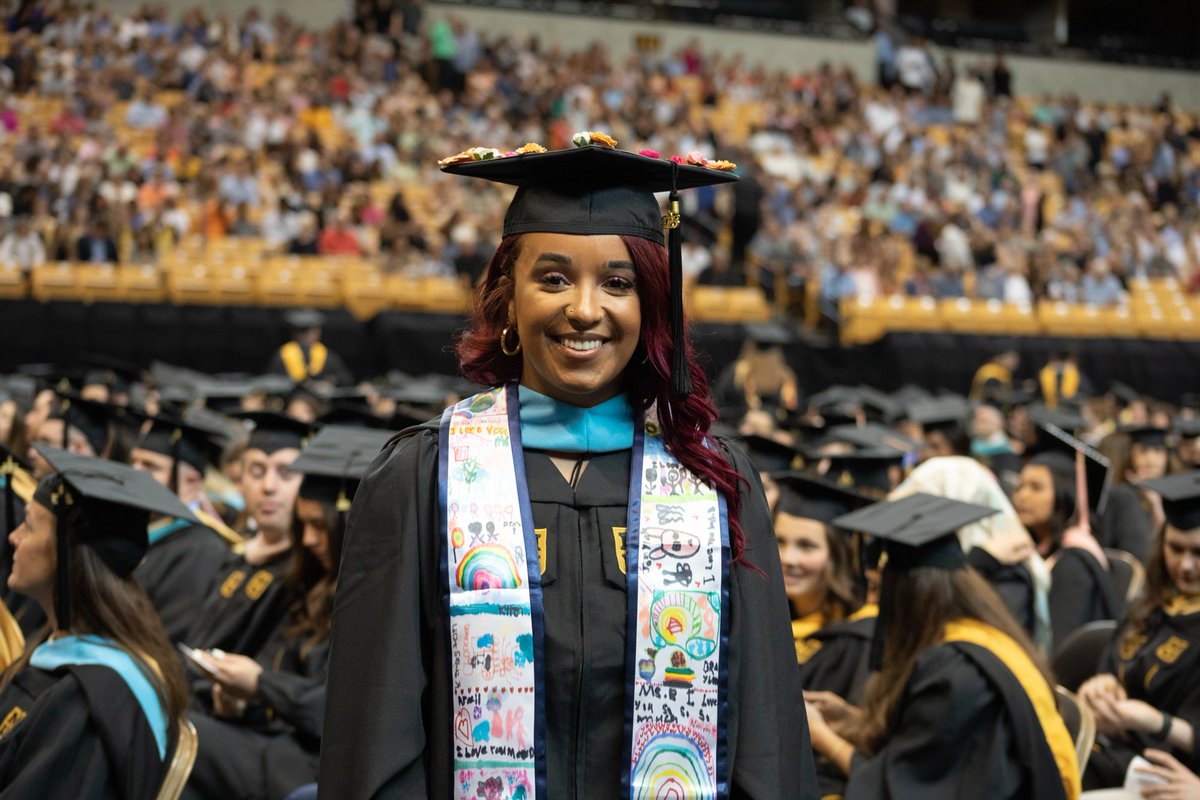Mizzou's tweet photo. A day no one will ever forget. 🎓💛🖤
Congratulations to all who can now say they are #MizzouMade! https://t.co/fSZJCsOyGn