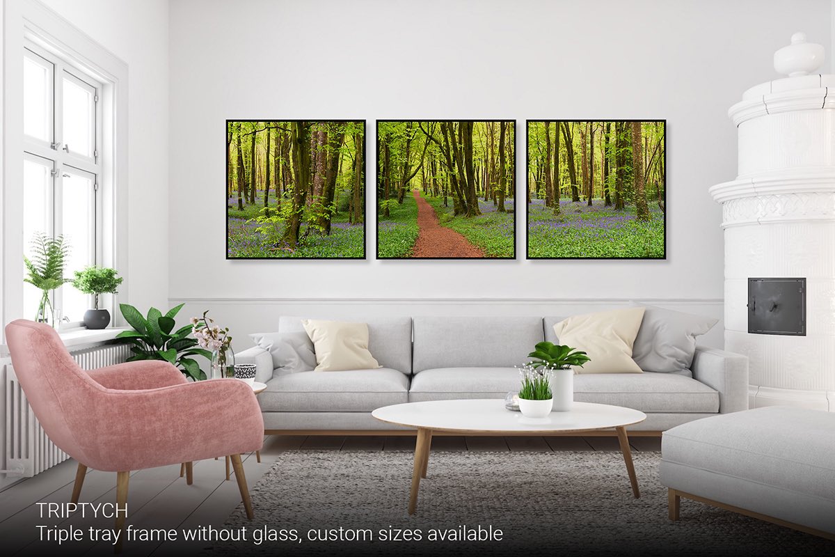 Three of my wide panoramic images reimagined in a brand new triptych format!

A real statement piece for your home livingearthphotography.ie/panoramic/

#triptych #interiordesign #homedecor #landscapephotography #landscapewallart #bluebellwoods #dublincitylights #wicklowmountains #hillwalking