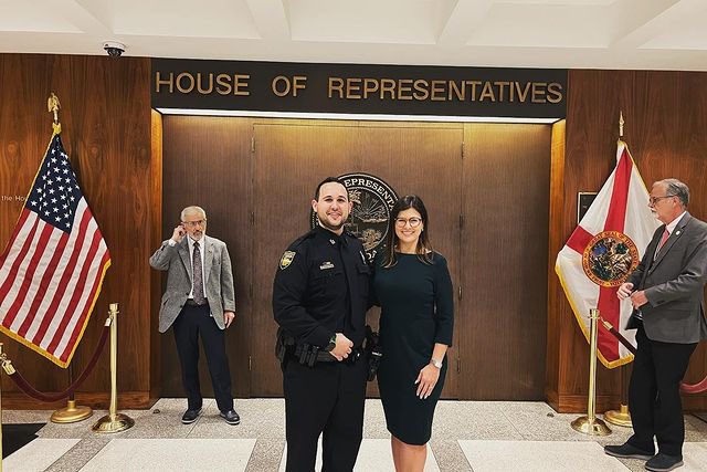 DadeDelegation's tweet image. Representative Demi Busatta Cabrera met with members of the Metro-Dade Firefighters, Local 1403.

and Joining the celebration of Law Enforcement Appreciation Day in Miami-Dade County. #Local1403 #LawEnforcementAppreciationDay