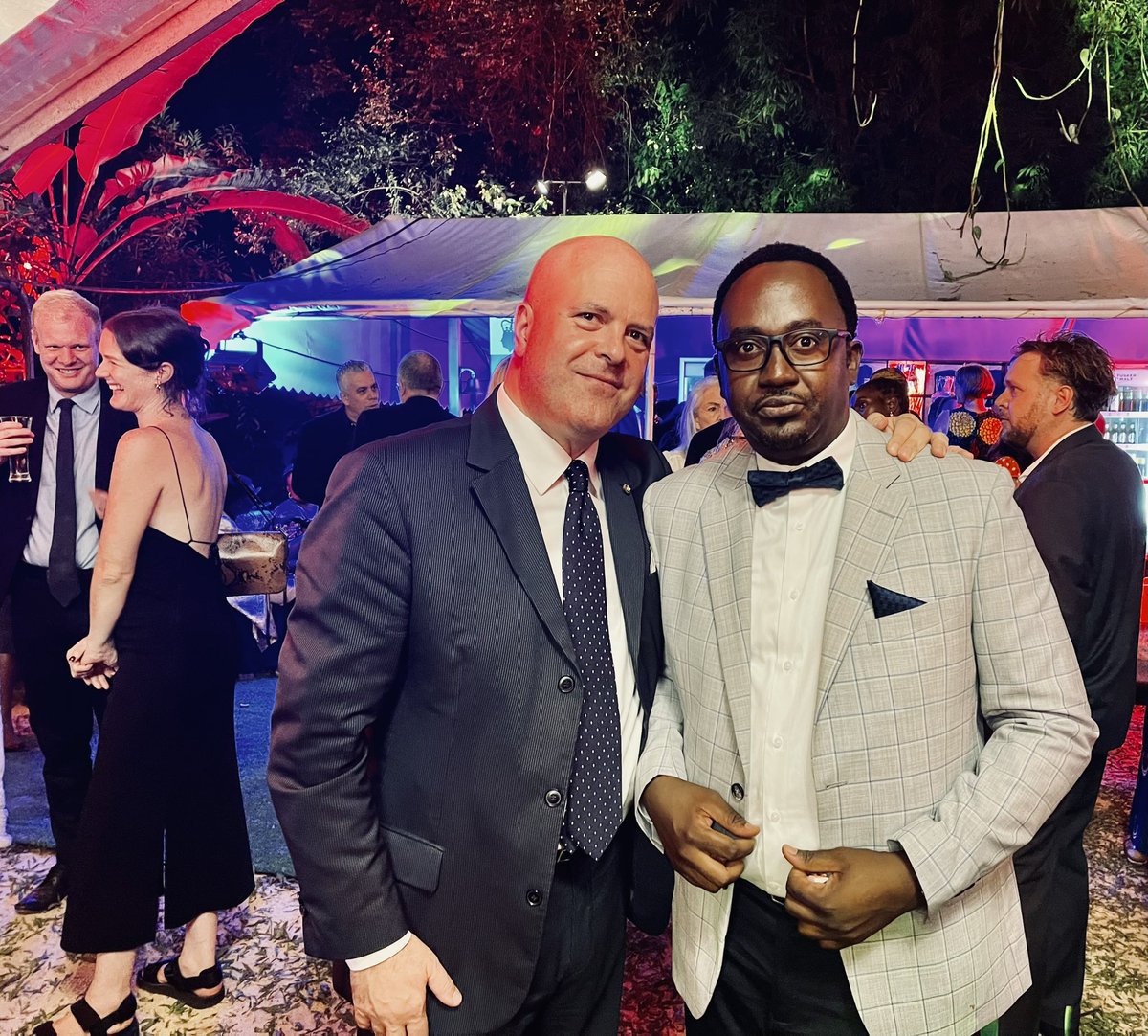 Crispin Kaheru (@ckaheru) on Twitter photo Here's how it went down when British High Commissioner, H.E. Kate Airey (<a href="/kate_airey/">kate airey</a>) hosted a reception at her Residence in #Kampala in honour of the #Coronation of His Majesty King Charles III last Thursday…
God Save the King 👑 Here's how it went down when British High Commissioner, H.E. Kate Airey (<a href="/kate_airey/">kate airey</a>) hosted a reception at her Residence in #Kampala in honour of the #Coronation of His Majesty King Charles III last Thursday…
God Save the King đź‘‘