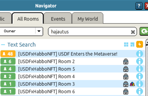 ControllableHab's tweet photo. Embark on a thrilling Habbo military adventure with @USDFHabbo x @HabboNFT! 

Our event has launched, and we're calling all Recruits to report to the HQ, owned by "Hajautus" in the navigator.

Assist Lieutenant Frank's mission and collect two badges along the way. Are you up for the challenge? #USDFMetaverseJourney

The official guide can be found here: https://t.co/0j5s7IFqH8

#Habbo #HabboNFT @Habbo