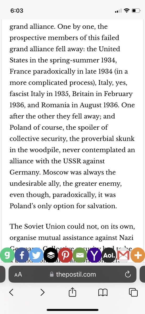 @brachymoragor @duckwithagat1 @Karantov @spetsnaz1986 @reshetz That would have lead to war with Nazi Germany, for which the Soviets didnt saw themselves ready for. Nazi Germany wasnt able to get to the jews in W. Ukr and W. Belarus/E. Pol until after Barbarossa. Also 👇