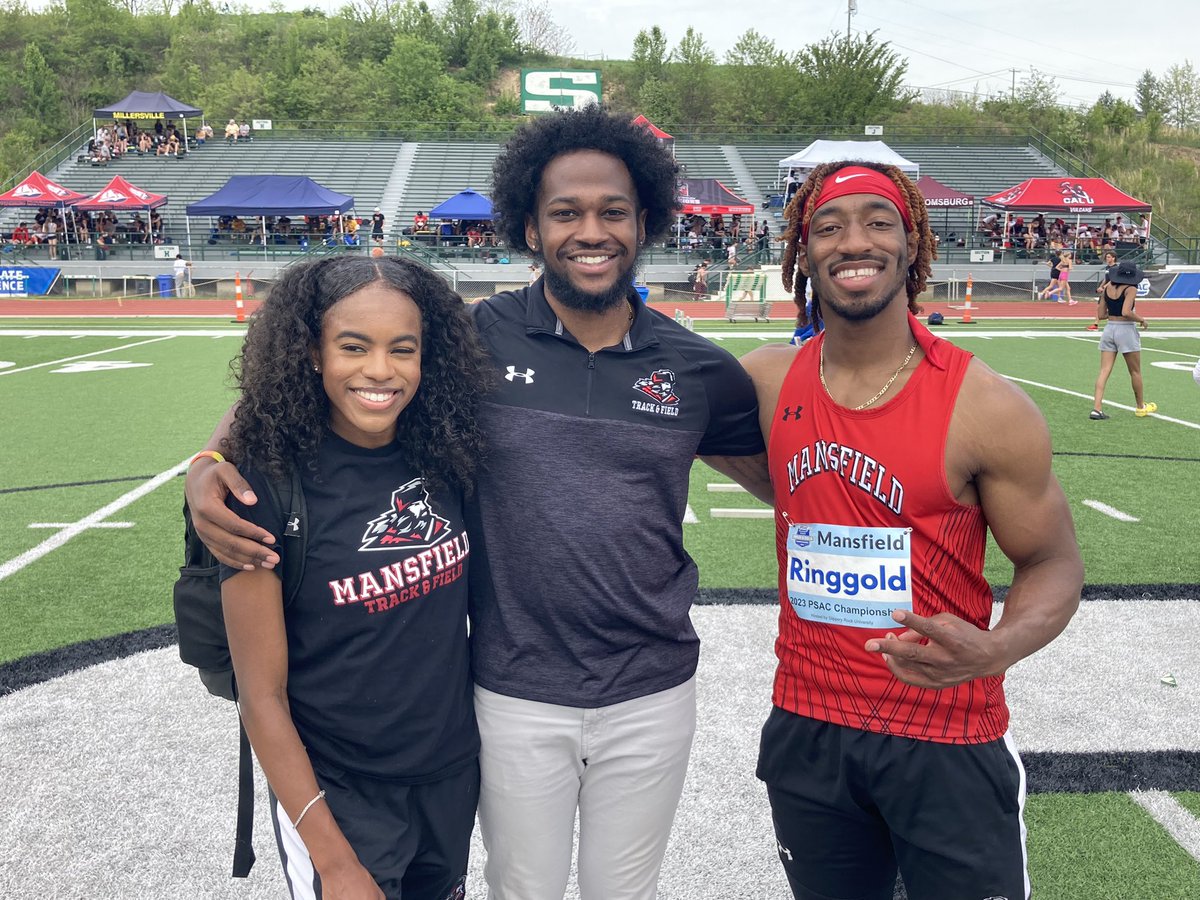 MansfieldTFXC's tweet photo. King and Queen of the 200-meter dash at Mansfield.

Sean Ringgold and Skylar Brown https://t.co/picR4kFhSp