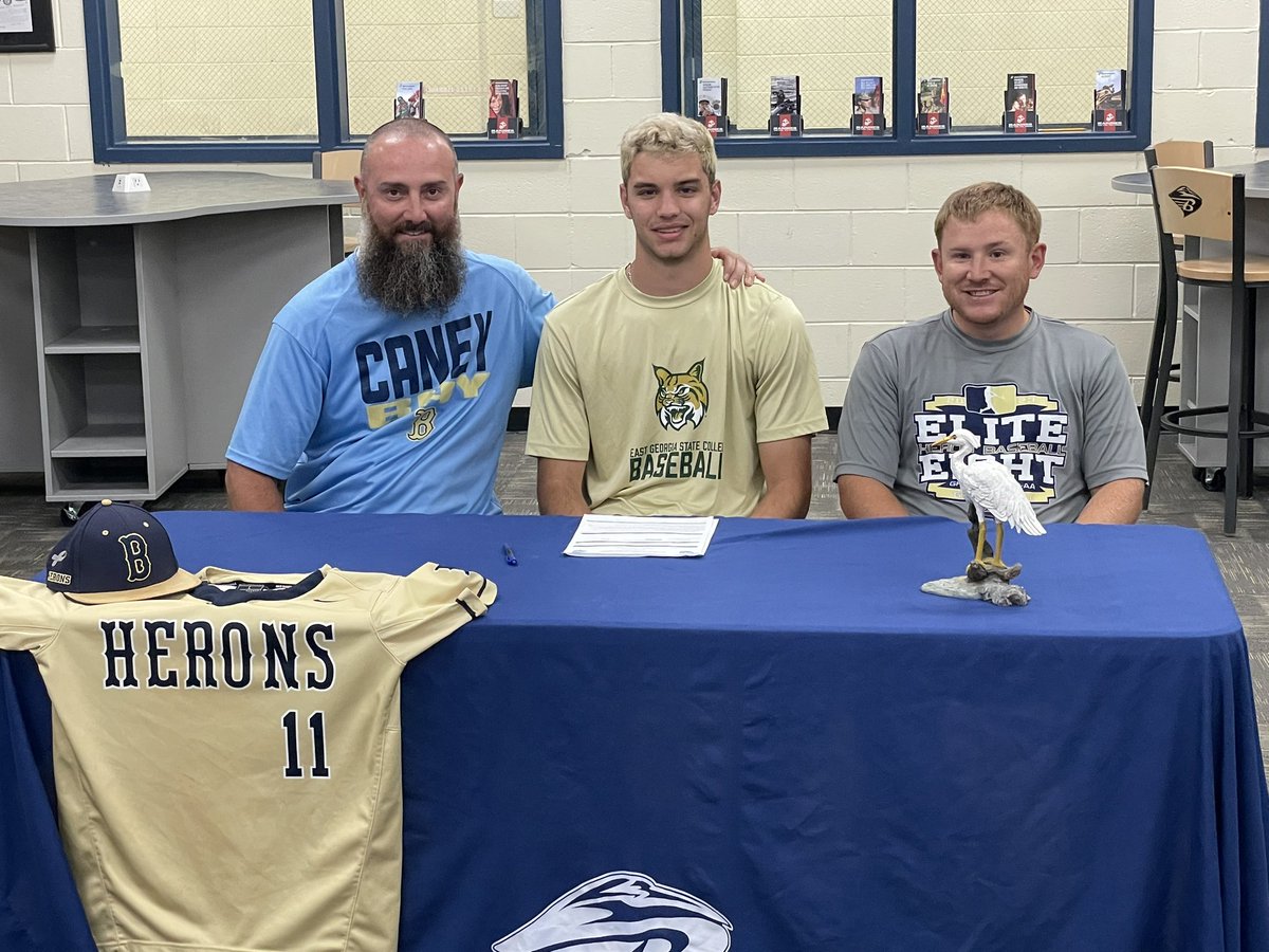 Congrats Aidan Adams for signing with East Georgia State College to play baseball! #GoHerons