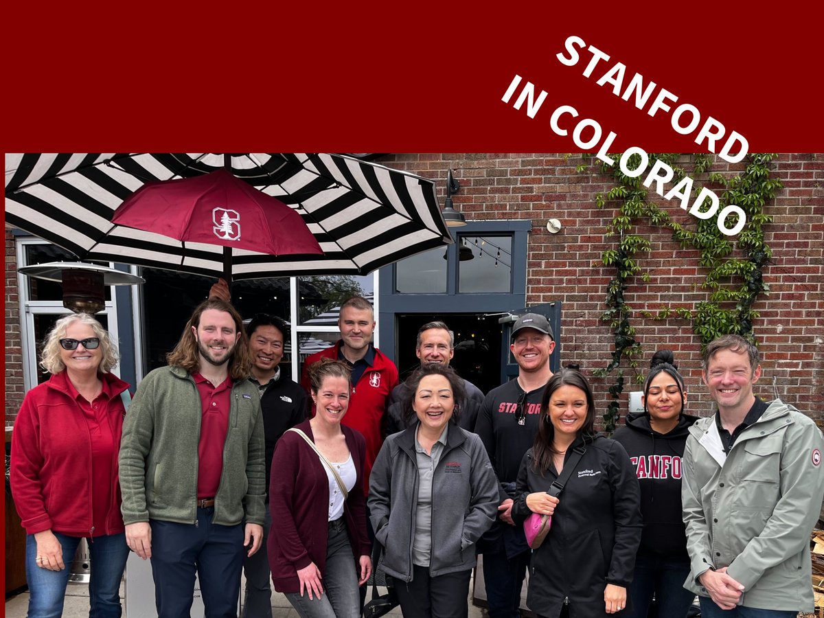 Fun lunch today meeting up with #stanforduniversity staff in Denver, Colorado. We work for several different teams on campus, but we all work remotely from Denver, CO. It was fun to learn more about development, research, HR and more. We hope to meet up soon again!