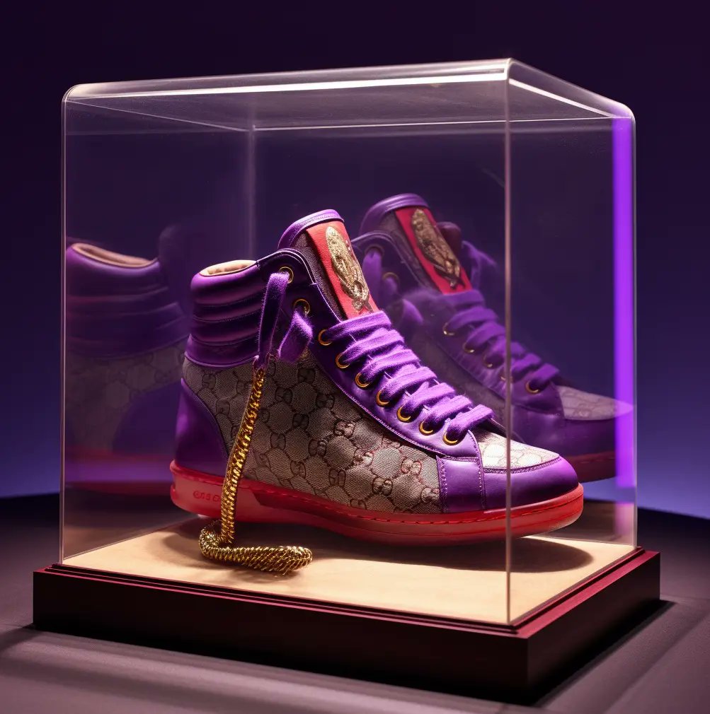 👠 Believe it or not, 60% of women say unique sneakers are their go-to statement piece! Find out why with these jaw-dropping Gucci sneakers for women! 👟💃 #FashionFacts