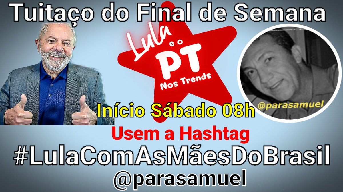 Pelo Brasil e pelas mães 

As mulheres são 53% da população...os demais são os filhos delas.

Mães aposentadas rejeitam o confisco de suas aposentadorias 

#UrgenteRicardoNunes
#LulaComAsMãesDoBrasil