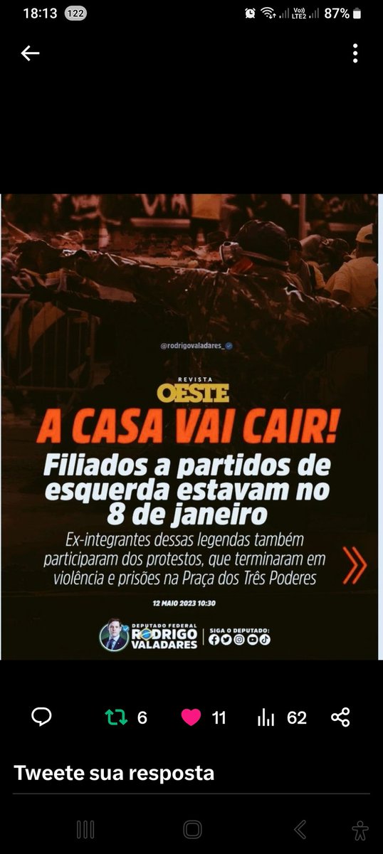 AJUDE A #DIREITA A CRESCER SIGA @BOLSOMITO0610 COM 4.780 #SEGUIDORES 🕺🕺 ALCANÇAR  5K. DE #SEGDIRS 🏃‍♂️🏃‍♂️SDV GARANTIDO. POSSO CONTAR COM VOCÊS PATRIOTAS? EM 3,2,1 JÁÁÁ
#bolsonarovoltou 
#LulaVaiCair 
#segdirs
#DIREITAforteUNIDA 
🇧🇷🇧🇷🇧🇷🇧🇷🇧🇷🇧🇷🇧🇷@BOLSOMITO0610