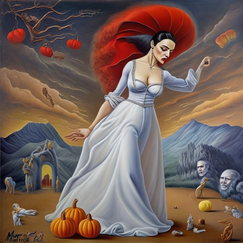Surrealismo puro con la Doña