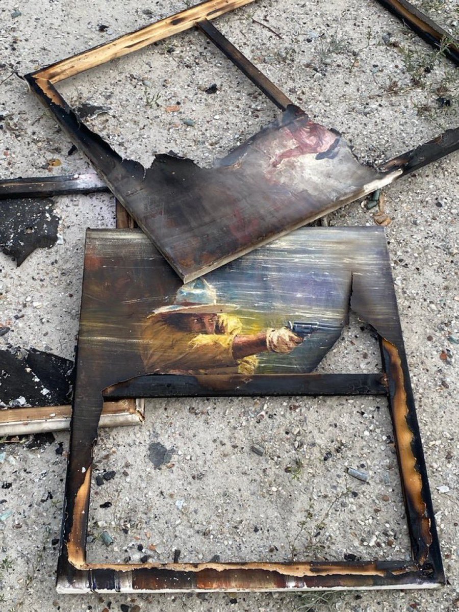 westernartdept's tweet photo. Robert has burned the original physical work, making the upcoming digital mint the singular source of truth. Stay tuned for more details as we get closer to June 7th. https://t.co/xrGDVtUYXM