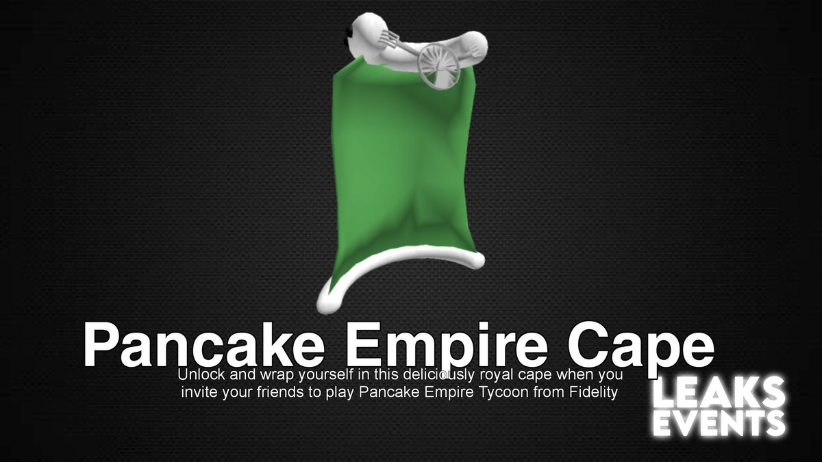 Roblox Events Leaks🥏 on Twitter "🥞 Pancake Empire Tower Tycoon Foi