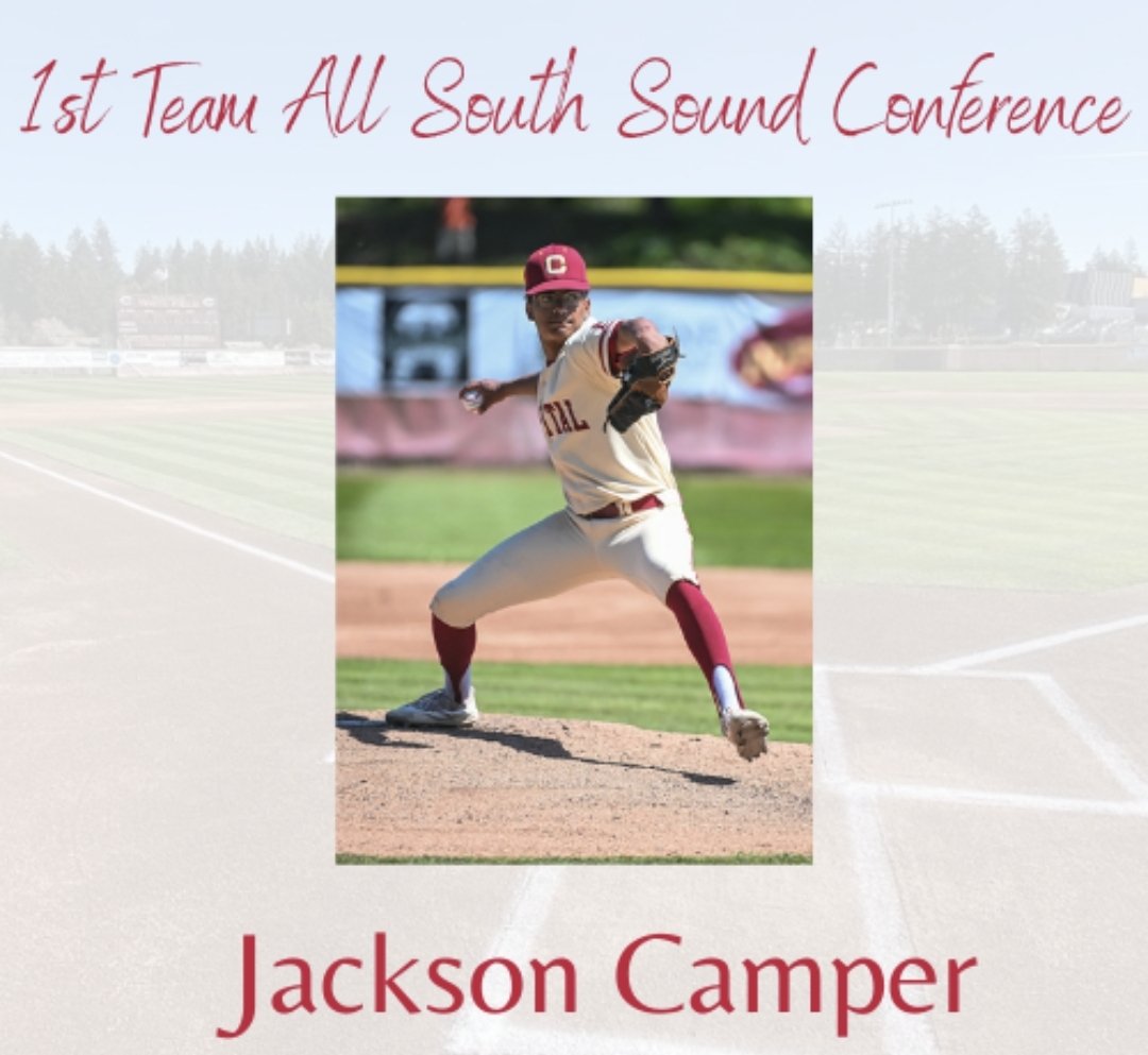 BaseballCapital's tweet photo. Congrats to senior @CamperJackson on being selected 1st Team All-League this year! Jackson was 3-0 on the mound with a 3.00 ERA and had a .194 batting average against him in league play. #GoCougs https://t.co/WCQ4IPktWd