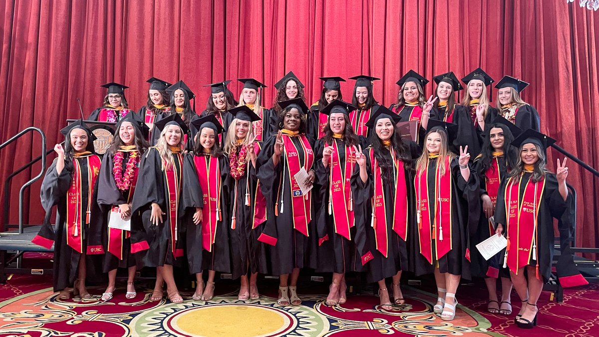 KECKSchool_USC's tweet photo. The MS in Speech-Language Pathology Program ceremony welcomed in the #KSOMGrad #Classof2023, congrats to all!
#KSOMMsslp #USCGrad https://t.co/VjZcKZiQJR