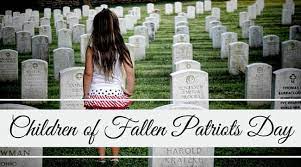 This patriotic day is a special time to pause and remember the sacrifice of our fallen patriots as well the children they have left behind. 
#Veterans #community
