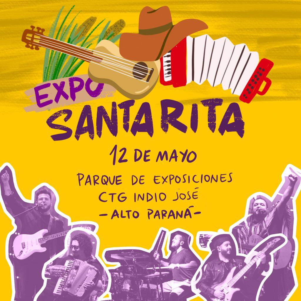 Hoy nos volvemos a ver en la Expo Santa Rita 📣🥳

Siempre es un gusto venir a vivir esta Fiesta! 🎊🇵🇾