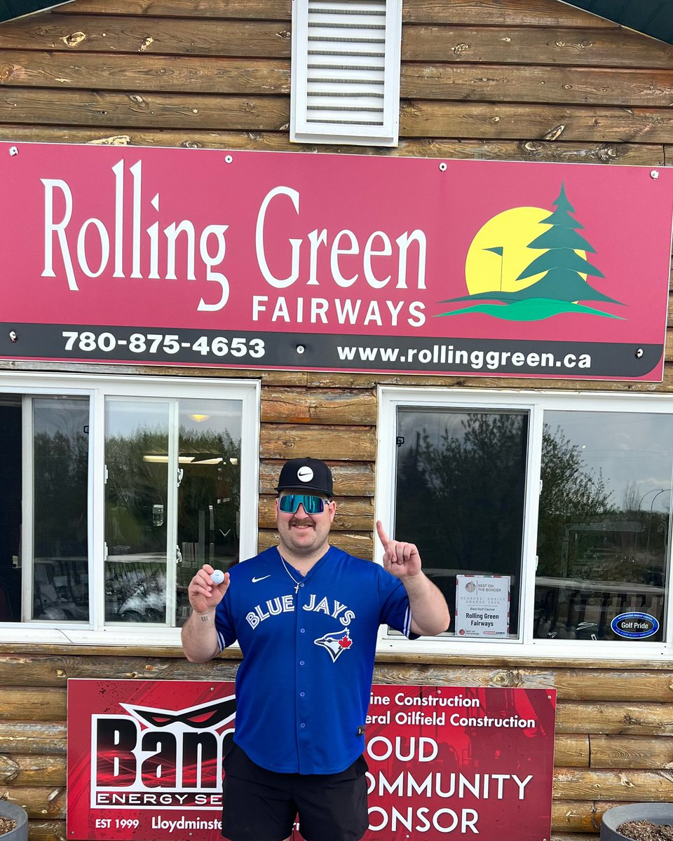 The first hole in one of the year! Congratulations to Josh! Here’s to a great season!