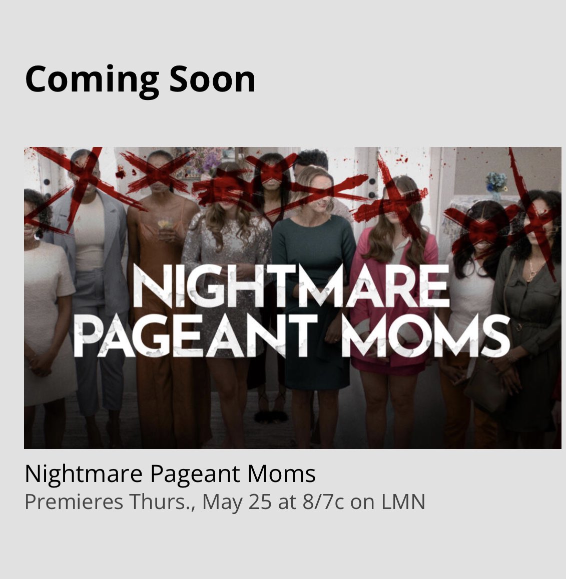 This cast of amazing ladies let me tag along for the ride on this one and I couldn’t be happier. Tune in on May 25th, get comfy with your favorite snack, and your favorite bevvy, and enjoy the ride. I promise you’ll have fun. :) @LMN