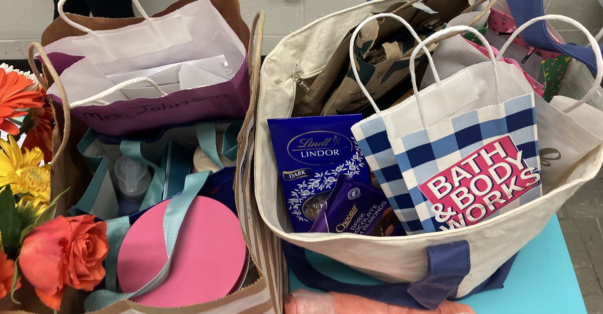 BLESSED,&amp;it’s to be a blessing!My babies had me overflowing w/appreciation gifts.They literally had to assist me w/combining &amp;packing them.They’re my sign that IMPACT IS happening.I didn’t enter education to play, I want to cause real change.Cheers to doing the work educators🍎