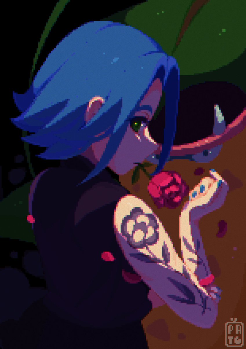 team rocket looks good in black 🌹
#Pokemon #pixelart