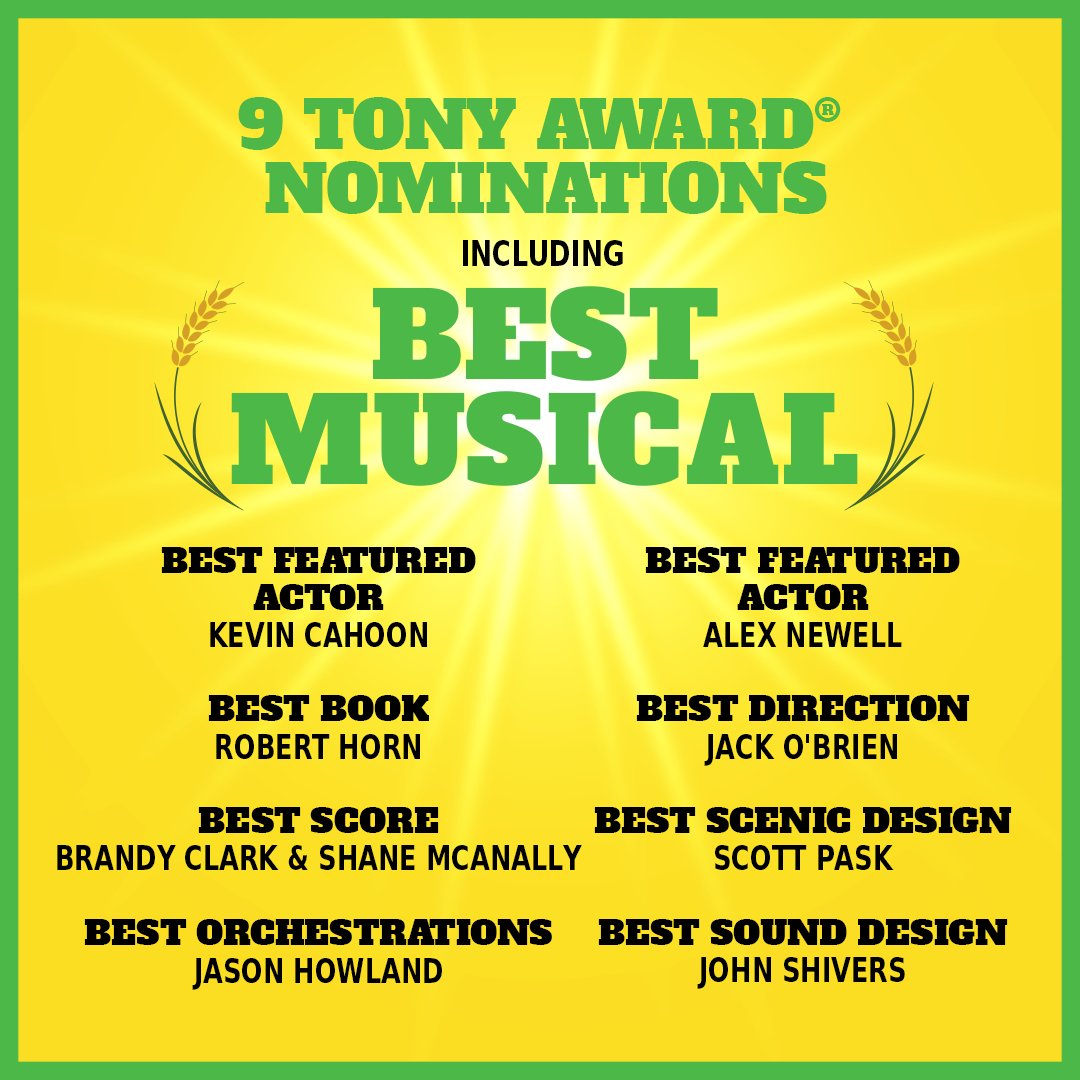 Shucked_Musical's tweet image. Sorry to be corny, but we're just so grateful.