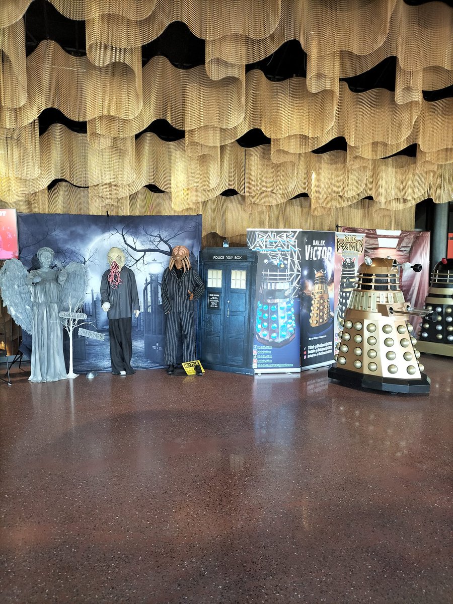 dalekdecimus's tweet photo. Daleks of Wales have now Invaded the Swansea Arena for Swansea Comic and Gaming Convention!
#dalek #daleks
#dalekdecimus #dalekalan #dalekvictor
#sk_props #daleksofwales
#doctorwho #drwho
#scgc #scgc2023 https://t.co/Pq0f2XCUbZ