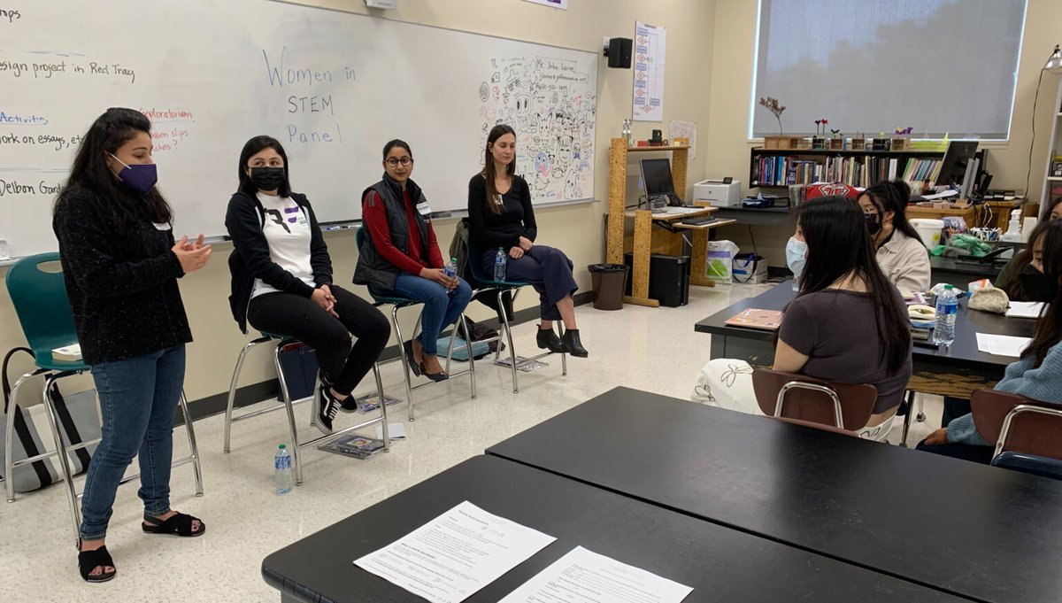 SalterInc's tweet photo. It's #FlashBackFriday! We're reminiscing about Salterite Sybille Roth (panelist on the right) speaking at a Women in STEM Panel for girls at @JUHSD1's Westmoor High School. Thank you #IgniteWorldwide for connecting these women with #future #WomenInSTEM!
https://t.co/dgDyrMcYqa https://t.co/Hws5P8nqt0