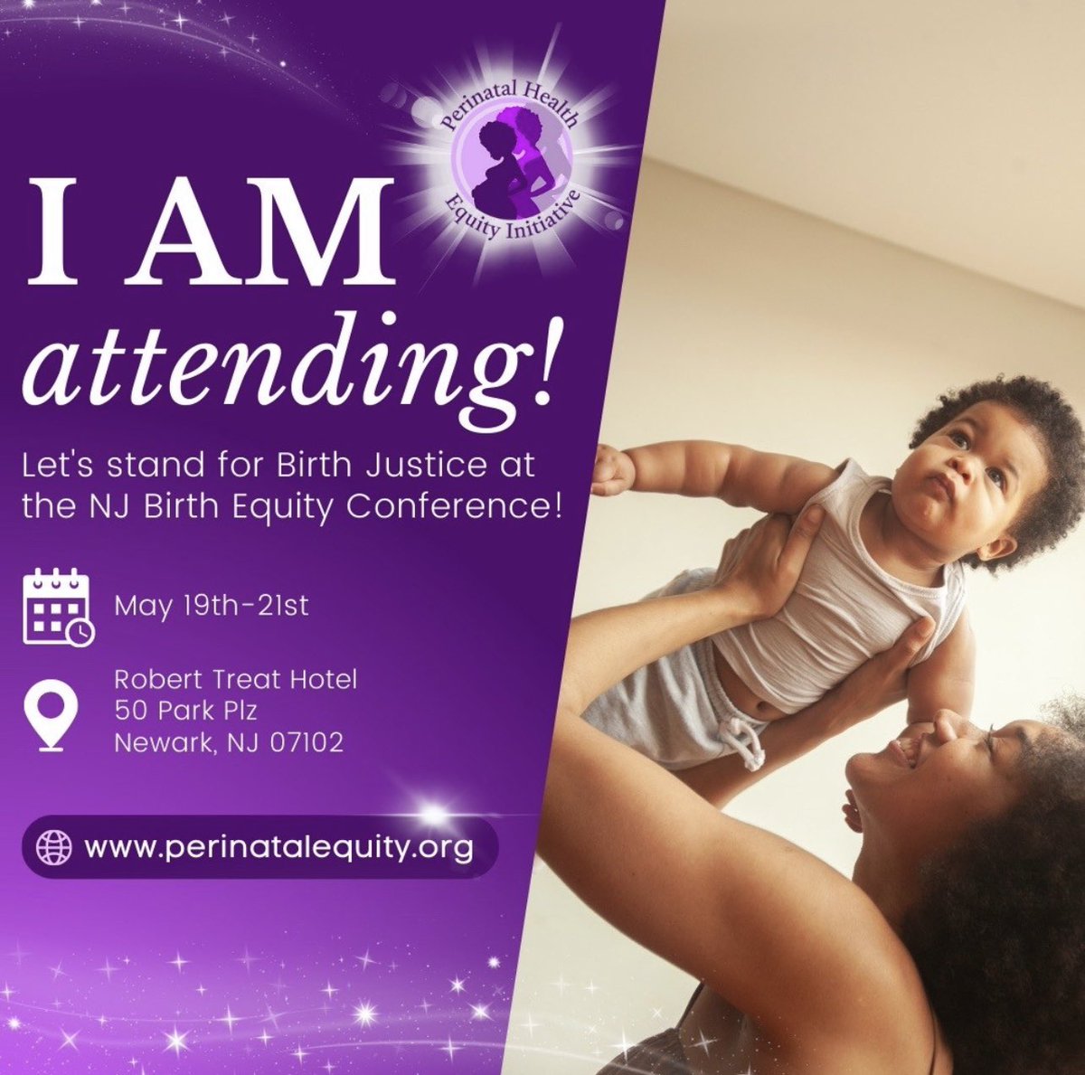 RJEpiOBWarrior's tweet photo. Join us for the Inaugural NJ Birth Equity Conference May 19 - 21, 2023 hosted by @PerinatalEquity !!  Register today https://t.co/huoWyPiqMe
#FromSurvivingToThriving
#Standing4BirthJustice https://t.co/NdB5q88Fnx