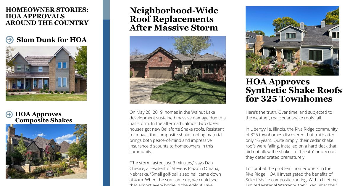 Are DaVinci's synthetic roofing tiles HOA-friendly,  and how do you get approval from your homeowners' association? Learn everything you need to know from other homeowners who have walked this path before. bit.ly/44gPDxb