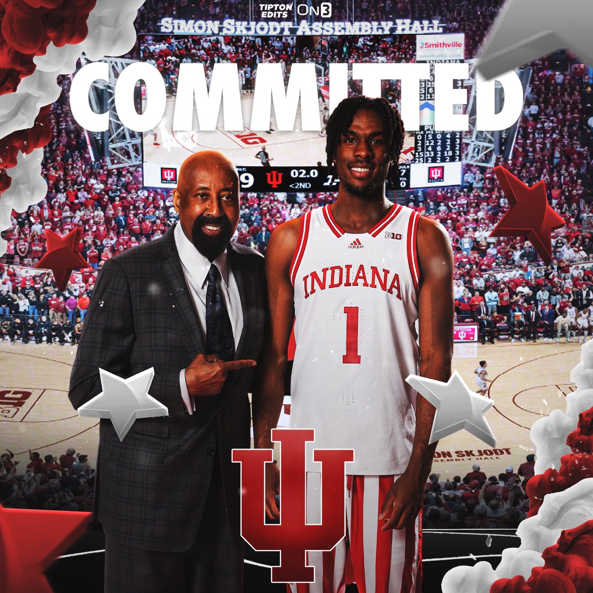 NEWS: 2023 five-star Mackenzie Mgbako, a former Duke signee, tells me he’s committed to Indiana. “I chose IU because I felt that Coach Woodson can put me in a position to expand and develop my game. The environment at Indiana is unmatched.” Story: on3.com/college/indian…