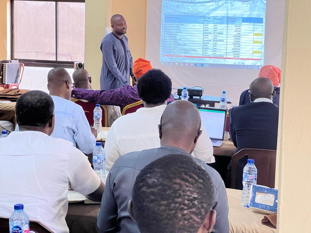 Day 2 of the Pool Procurement Quantification Workshop included a working session between the pharma companies and the states for the review of the product allocation and price negotiations.

<a href="/zukynokeke/">Azuka Okeke</a> <a href="/Lemmosky/">VoiceInTheDark</a>
<a href="/idr_kanyin/">Stephanie F.</a> <a href="/YODMA_/">Yobe State Drugs & Medical Consumables Mgt. Agency</a>

#PPP #SupplyChain