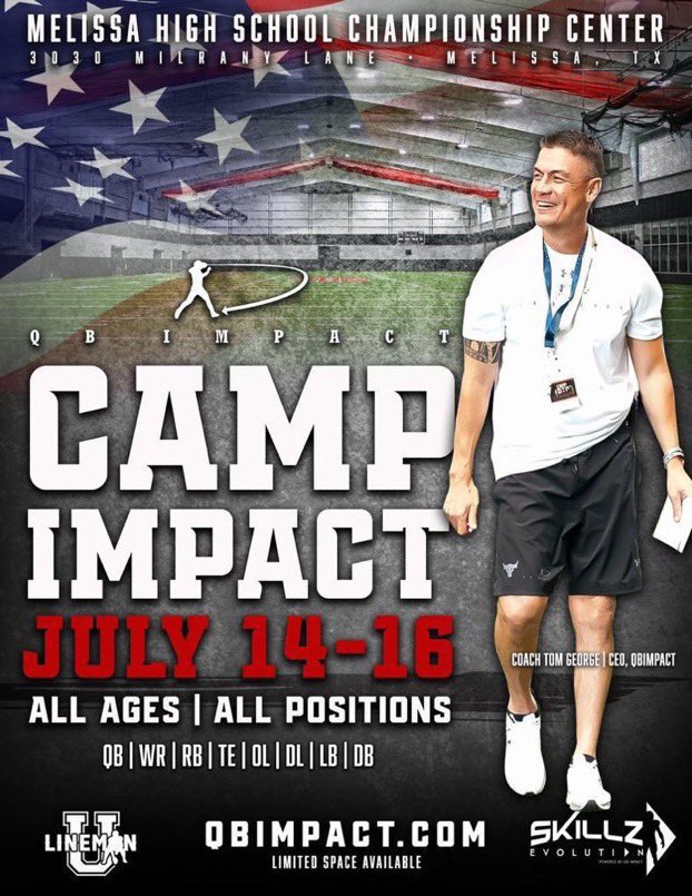 I’m blessed to my second camp invite from <a href="/QBimpact/">QB Impact</a>