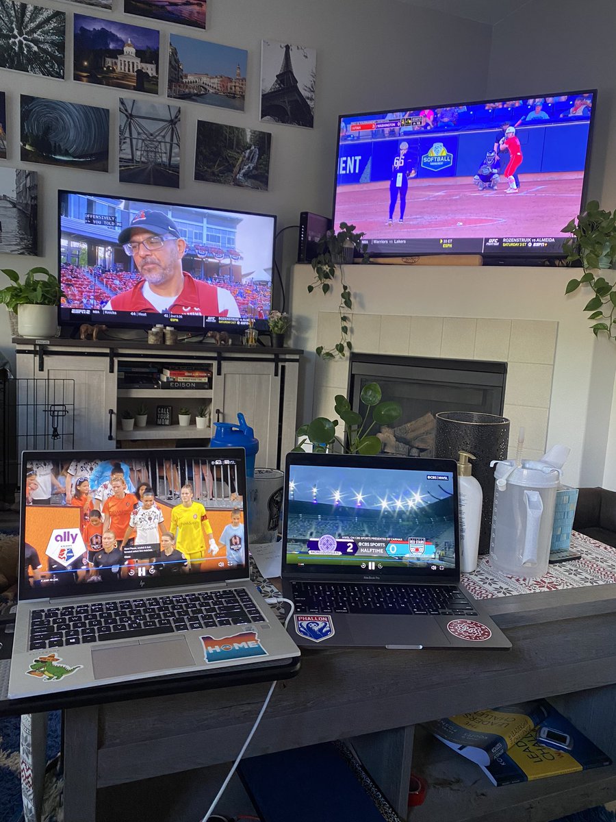 When #SECSB and #Pac12SB tournaments overlap with #NWSL play…