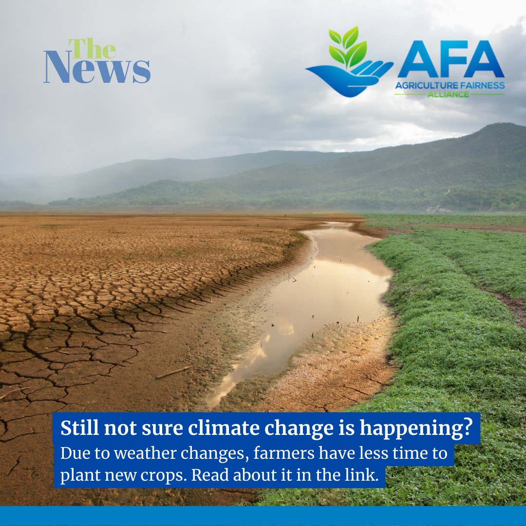 It's crucial to recognize the challenges that farmers are facing due to unpredictable weather patterns. Read the full article on the impact of weather shifts on planting progress.

farmweeknow.com/crop_condition…

#climatechangenews #climatechange #foodpolicy #vegannews #vegan #farmers