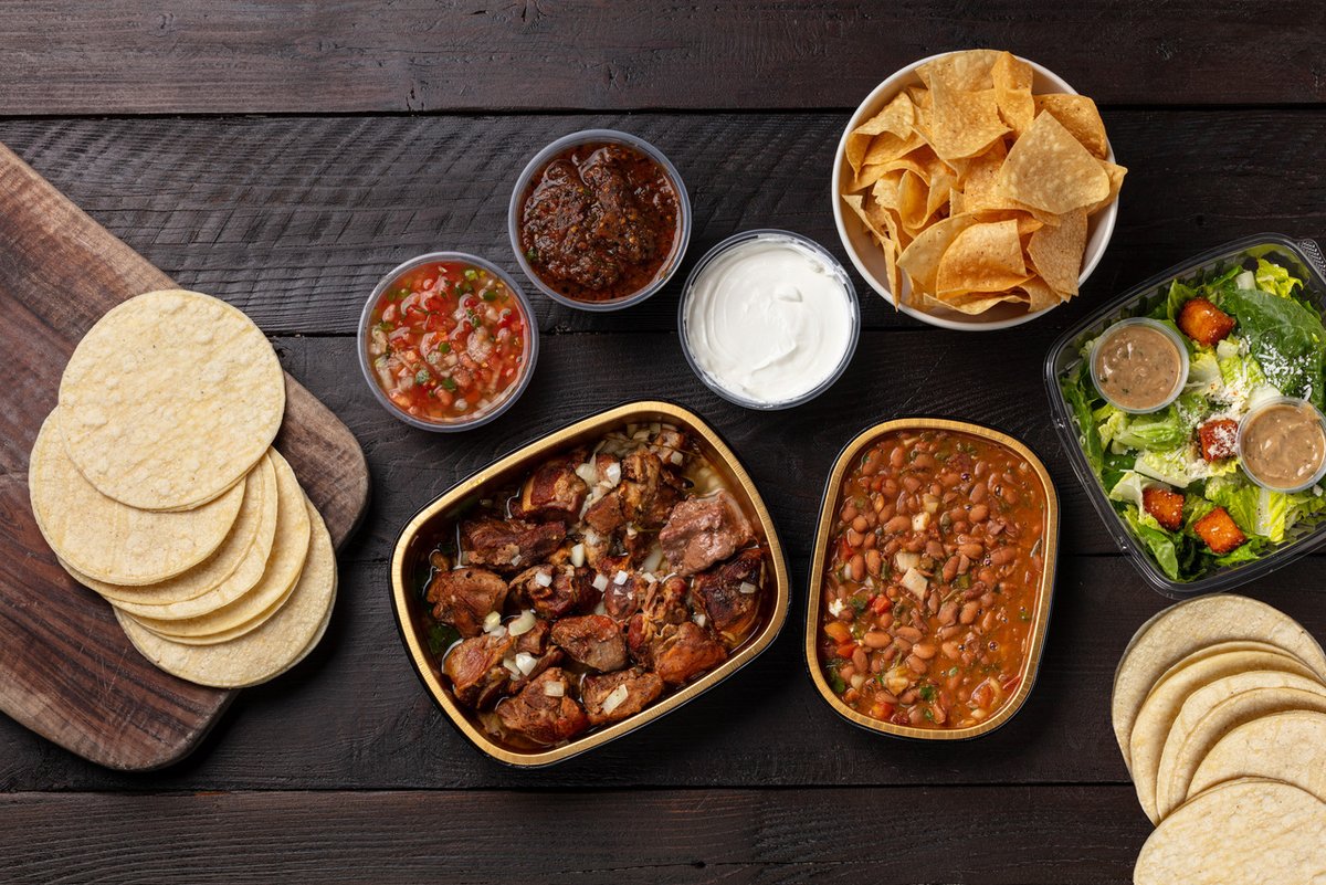 Get ready for a night of family bonding with our new family meals that feed 20! Choose between our Carnitas Taco Fiesta and BBQ meal with ALL the sides.
Order online: order2.silverwarepos.com/app/Bennett'sM…

#bennettspartypacks
