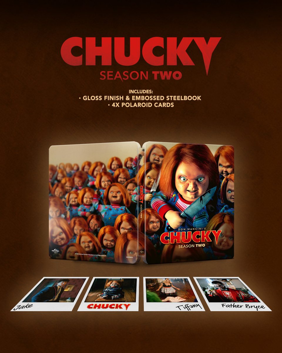 i have a feeling i’m about to sin 🤭 UK fans, go to the link to own #ChuckySeason2: usanet.tv/3I1HcMQ
