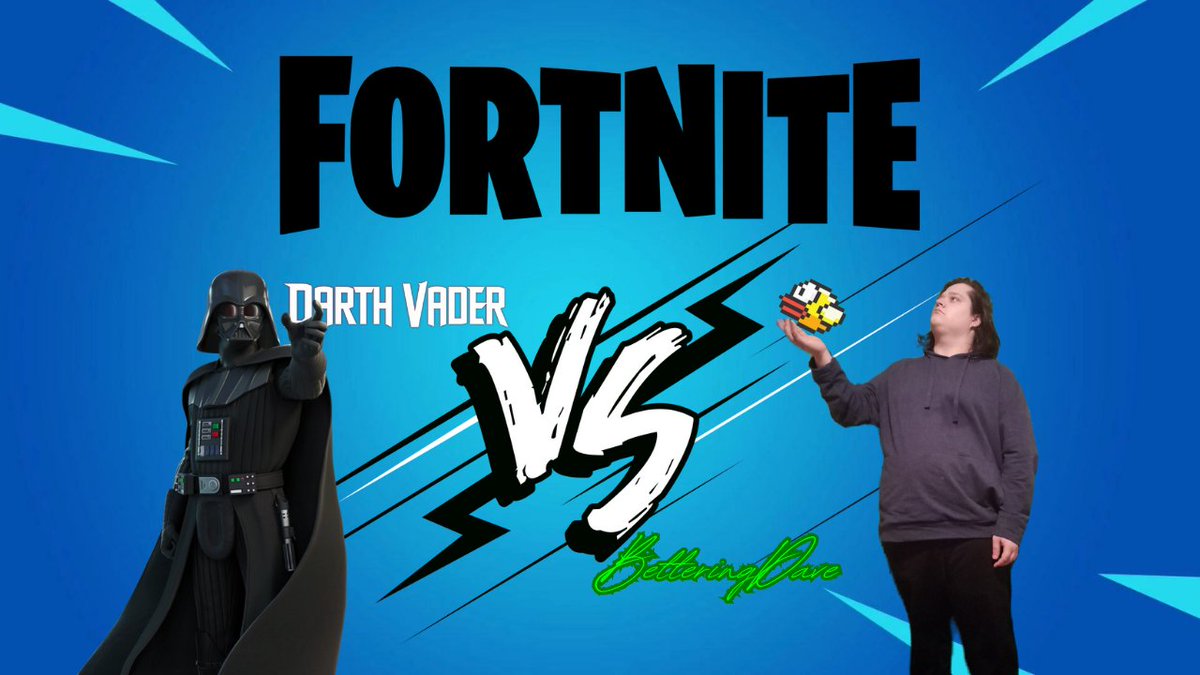 Mr_Maberry's tweet photo. Tonight at 11pm CST at https://t.co/Lx7dMpMVv6 & https://t.co/JOkli2UXGf. Sorry the thumbnail is terrible
#twitchstreamer #KickStreamer #KickStreaming #Fortnite #BetteringDave #DarthVader #StarWars https://t.co/MKqJptVCdg