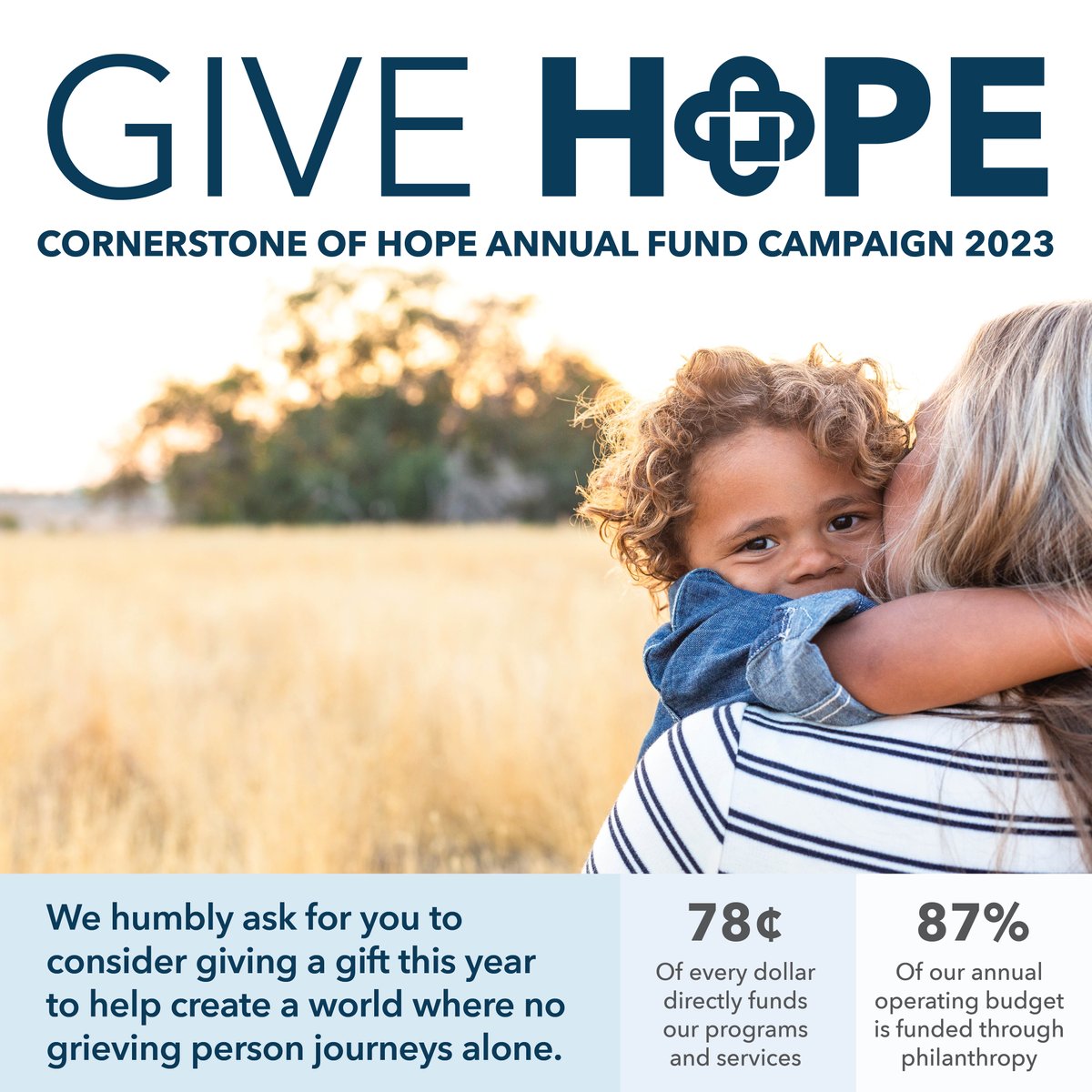 ClevelandCOH's tweet photo. The grief support that Cornerstone of Hope provides in our community would not be possible without YOU, our generous donors. Consider giving a gift to our Annual Fund. Your gift transforms those who walk through our doors. https://t.co/rd4xdSRCjP #GiveHopeNow #NeverGrieveAlone https://t.co/xLRQHm5WuG