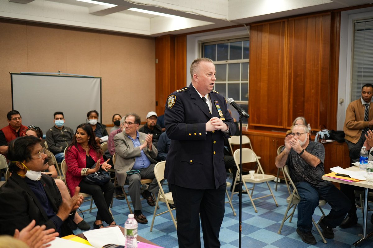NYPD Chief of Patrol on Twitter "I recently dropped by a meeting of