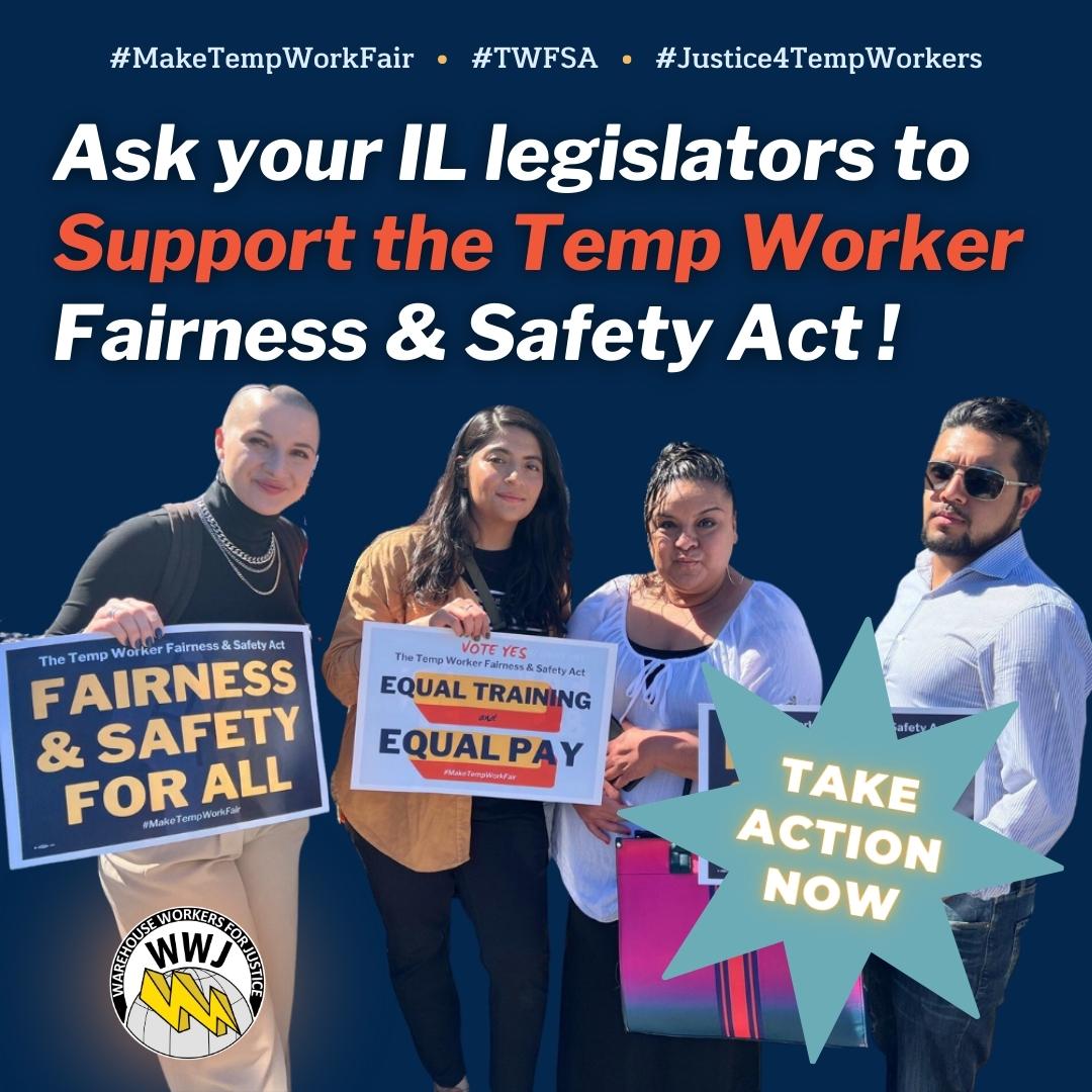 WarehouseWorker's tweet photo. 🚨 TAKE ACTION on HB2862 🚨
1 week to go before the fate of the #TWFSA is revealed! Following passage in a major vote by the Senate Executive Committee & big industry players agreeing to remain neutral, HB2862 is closer than ever to becoming law 🎉
https://t.co/cIWLmlE0qB
🧵/6 https://t.co/tKWw4L0ju4