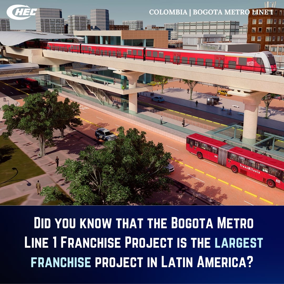 CHEC_Americas's tweet photo. 🇨🇴As the first metro line in Bogota, Colombia, which has been expected for nearly 70 years, the project will greatly improve the local traffic condition and benefit 2.9 million Bogota residents after its completion.
#CHECProjects #weareCHEC https://t.co/rSNYZu73ot