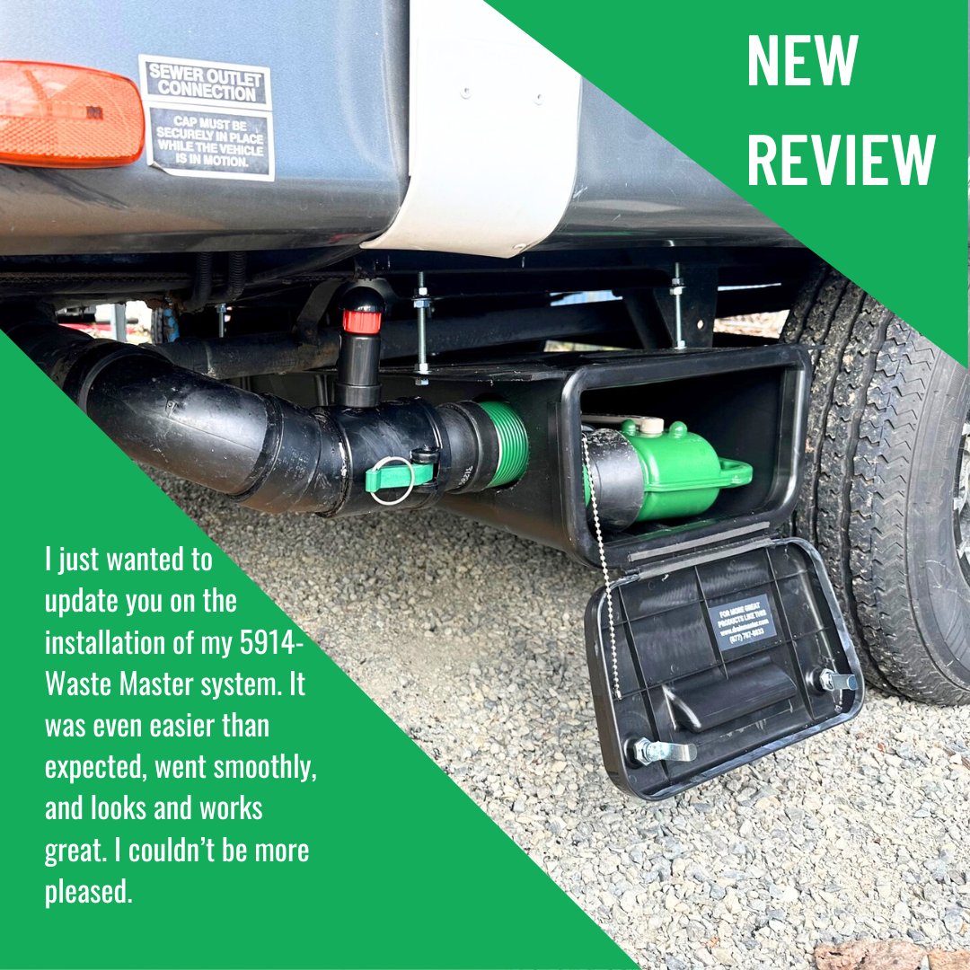Drainmaster's tweet photo. I just wanted to update you on the installation of my 5914-Waste Master Sewer Hose Storage System.  It was even easier than expected, went smoothly, and looks and works great.  I couldn't be happier.  B Larson, Tacoma WA  Learn More- https://t.co/RWf0fAGfsg

#sewerhosestorage #rv https://t.co/IBTZpP7rOG