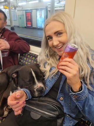 Amber010103's tweet photo. How is this ok @metpoliceuk ??
You shot two dogs at close range, two dogs who are known to be gentle giants and cuddle people on the tube.
You are evil. Fire these employees. 

#marshallandmillions💛 https://t.co/GJufJf7yXa