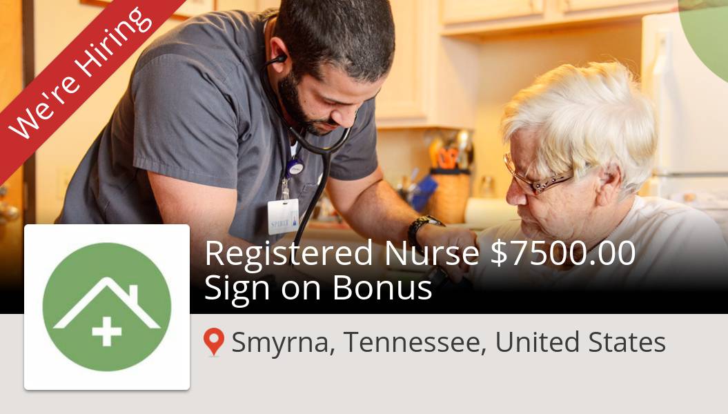 Heidi47734197's tweet photo. Apply now to work for #Amedisys as Registered #Nurse $7500.00 Sign on Bonus! (#Smyrna) #job https://t.co/Y891wn5Jg7 https://t.co/VlDZAWM1G3