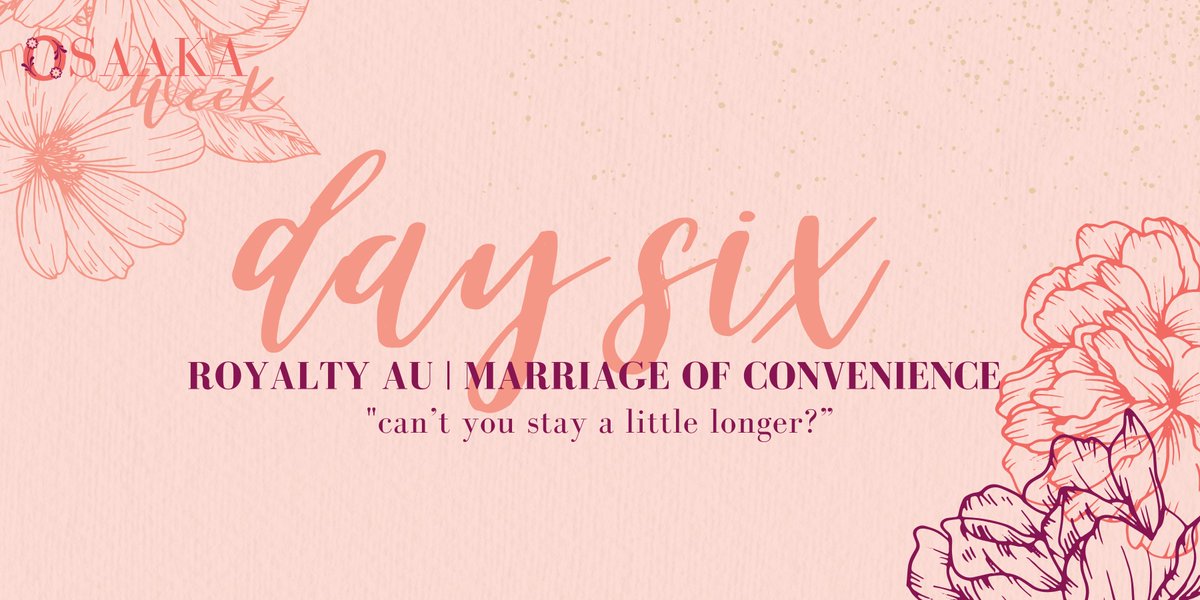 osaakaweek's tweet photo. day six ♡

royalty au | marriage of convenience | "can’t you stay a little longer?” https://t.co/cuWm1wh6Wc