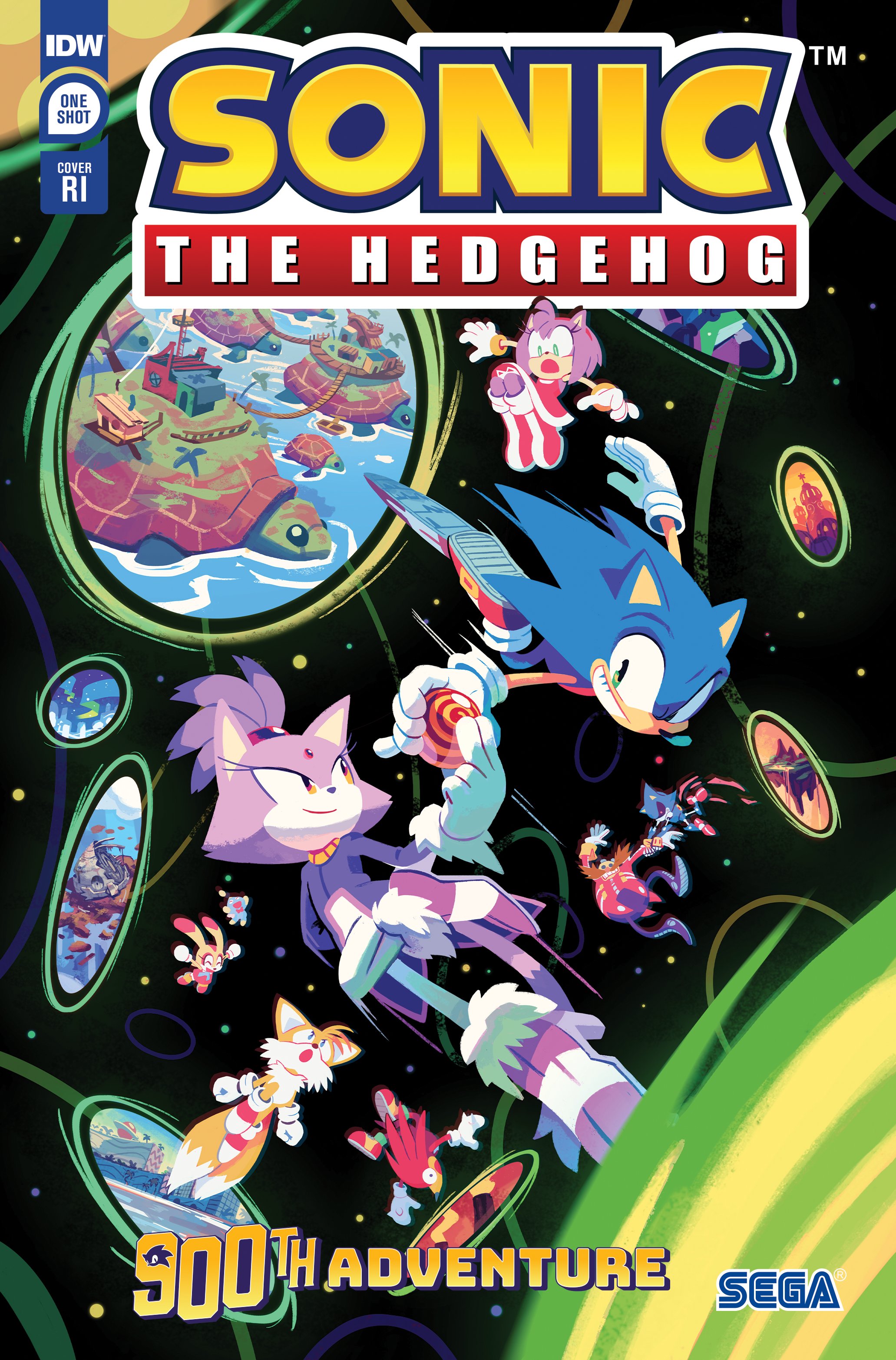 IDWSonicNews on X: Sonic the Hedgehog: Winter Jam, Cover RI 1:10