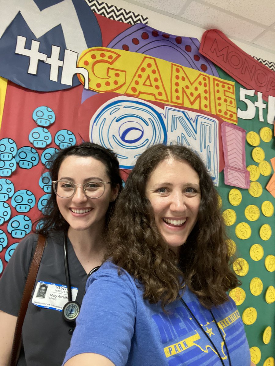 SarahSong2016's tweet photo. We had so much fun at @MPEPanthers Career Day! Pictured are a music teacher from Eastfield College, DPD mounted patrol, and Dr. Archibald, a vet and my sister! #mpeglowsbright #librariesinRISD https://t.co/iuIcam87jM