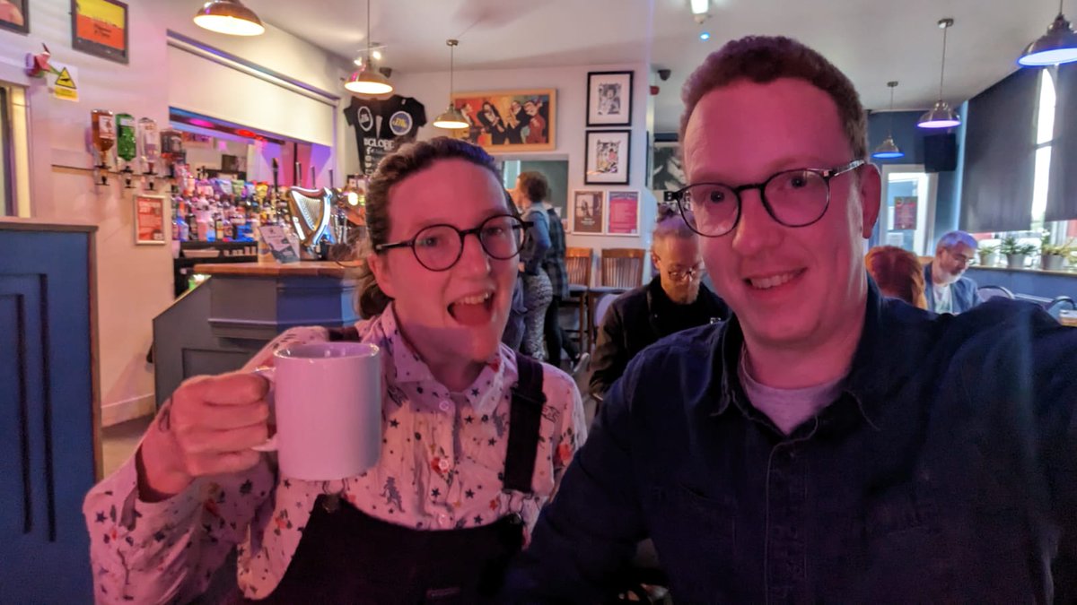 Sineadey's tweet photo. Lush night at @theglobene4 seeing @sylvanweekends  and @stablesmusic ! Beautiful harmonies and a cover of the Spice Girls. What more do you need of a Friday night? 

Hope you enjoy your 101 bus tour of my home place of Weardale tomorrow!! https://t.co/sOP21o46c5