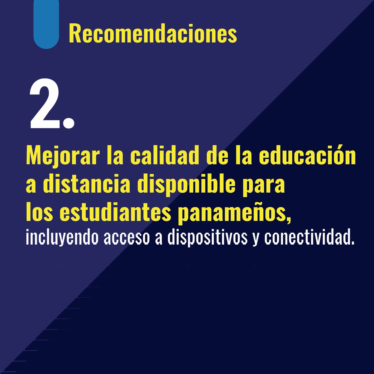 La tecnología se ha convertido en un aspecto clave para una educación con calidad y equidad. Para poder disminuir la brecha entre los sistemas públicos y privados es importante que todos tengan el mismo acceso a tecnologías, dispositivos y conectividad.